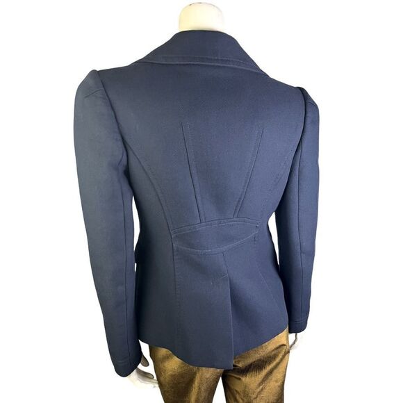 Banana Republic Navy Double-Breasted Blazer/Jacket Perfect Condition Size Small - Picture 2 of 7